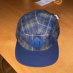 Flannel 5-panel hat